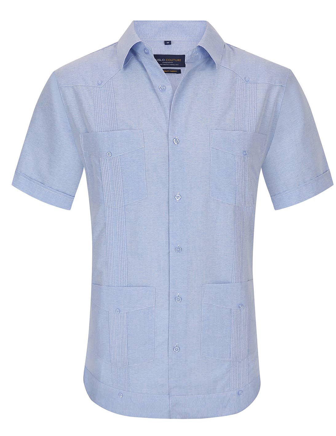 Men&#39;s Short Sleeve Guayabera Shirt