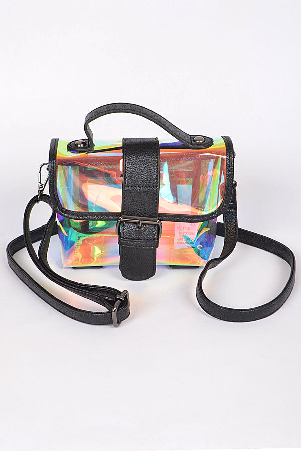 Clear Multicolor Handbag