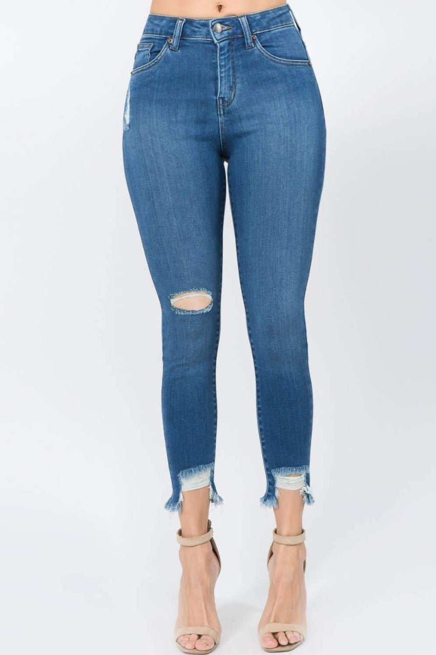 Premium Distressed Skinny Jeans