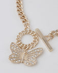 Butterfly Toggle Necklace