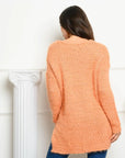 Women's Long Sleeve V-Neck Sweater