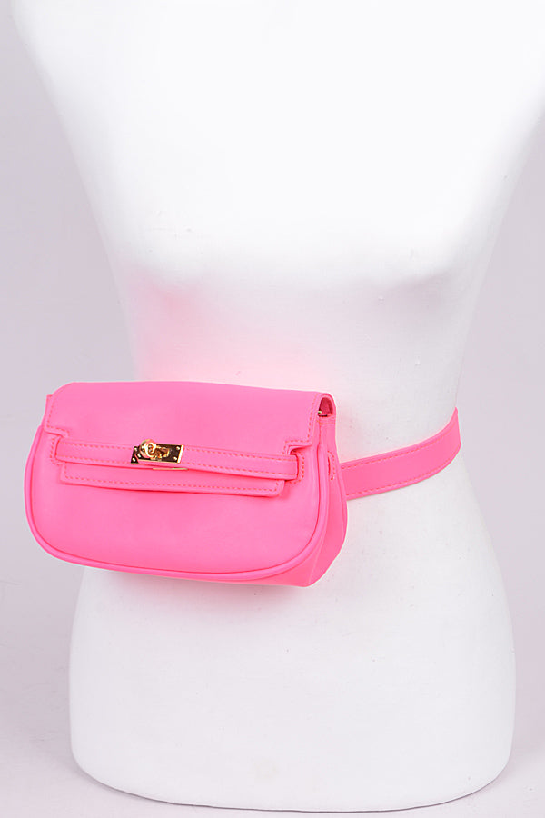 Neon Pink Fanny Pack